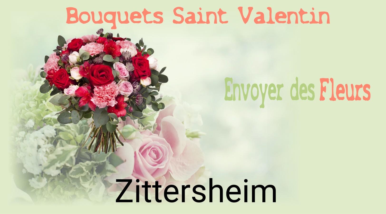 Roses de Saint-Valentin livrées à Zittersheim